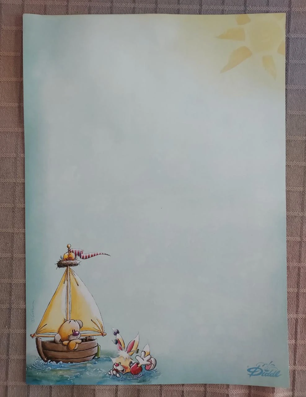** Diddl briefpapier nr 114 **